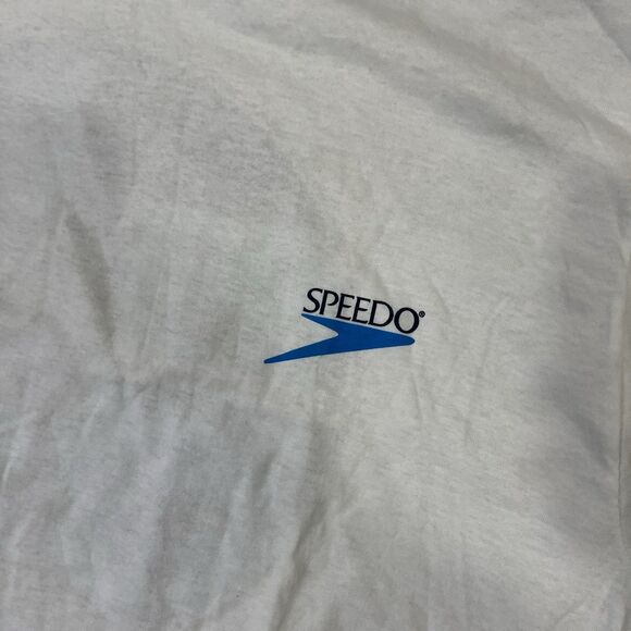 Speedo Shirt Extra Large XL Made In The USA Single Stitch 1997 VINTAGE - Picture 5 of 9